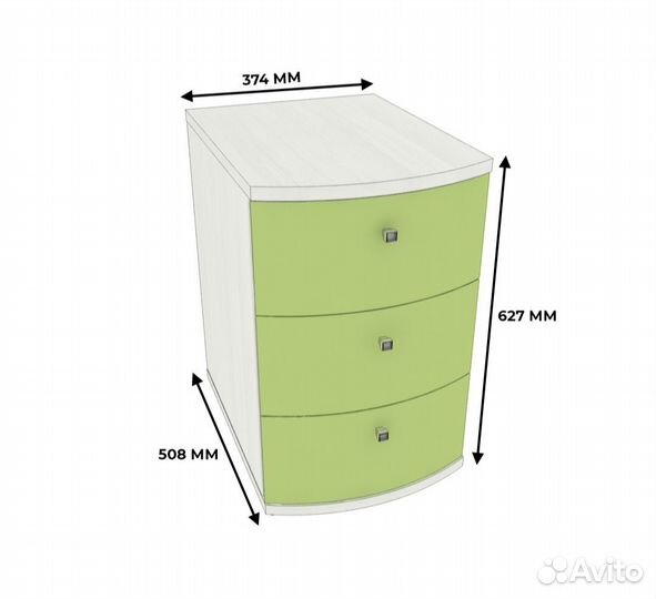 Тумбочка для детской/гостиной