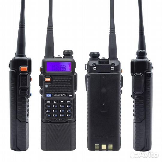 Рация Baofeng UV-5R с аккумулятором 3800 мАч Зелен