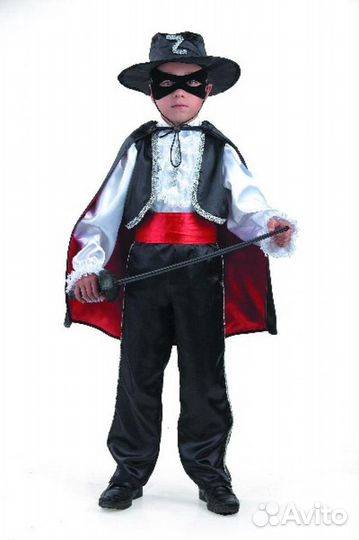 Карнавальный костюм зорро