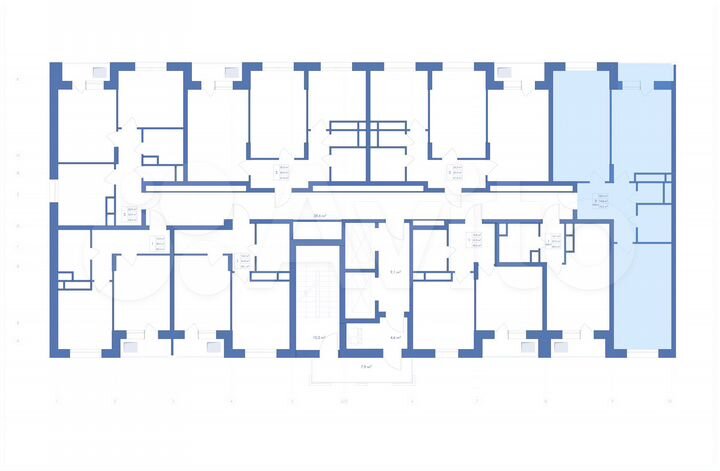 3-к. квартира, 76,3 м², 10/21 эт.