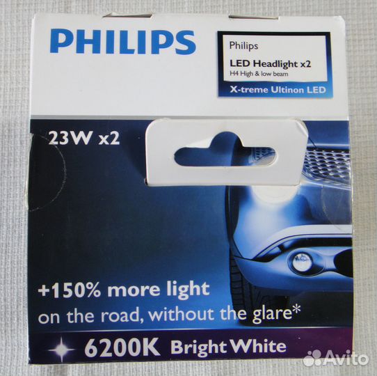 Светодиодные автолампы Philips