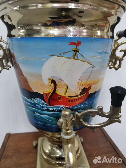 Самовар электрический 4-5 литров Роспись