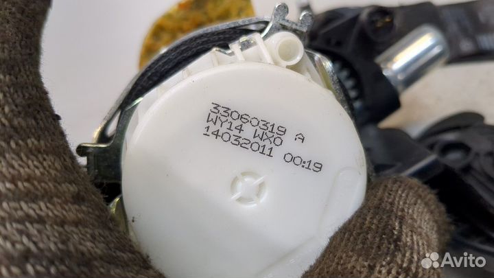 Ремень безопасности левый передний Citroen C5 2008