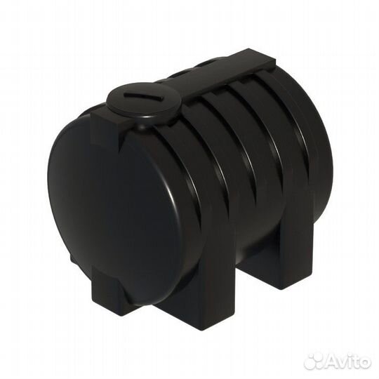 Ёмкость эвг-Р 1500 л. чёрная с отводами