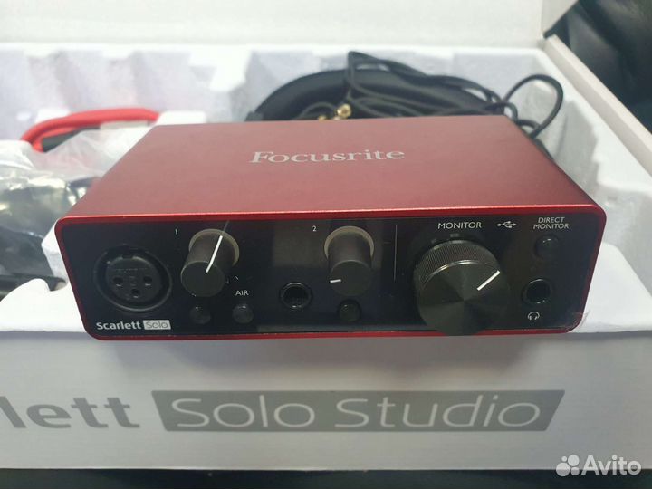 Focusrite Scarlett Solo Studio 3rd gen