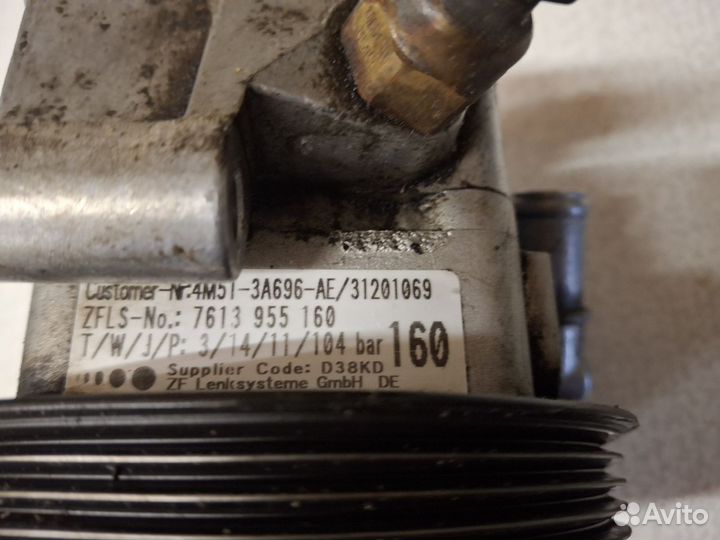 Насос гур ford focus 2 1.6