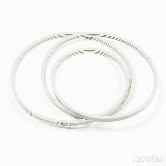 Ремень 1248 J3EL, бел.,1185mm