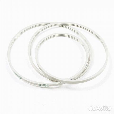 Ремень 1248 J3EL, бел.,1185mm