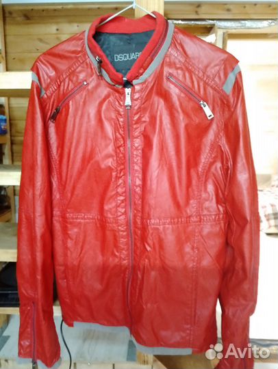 Куртка кожаная мужская