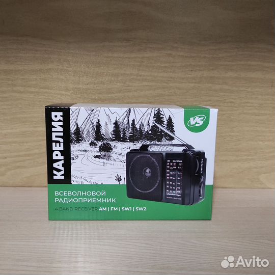 Радиоприёмник чёрный