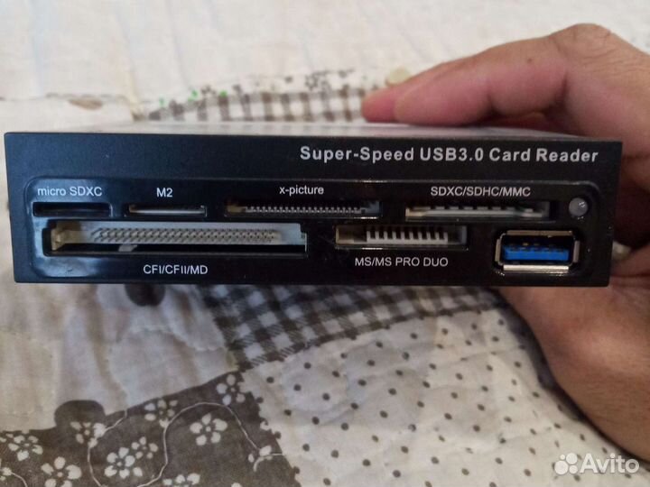 Ginzzu GR-166ub Card Reader usb 3.0