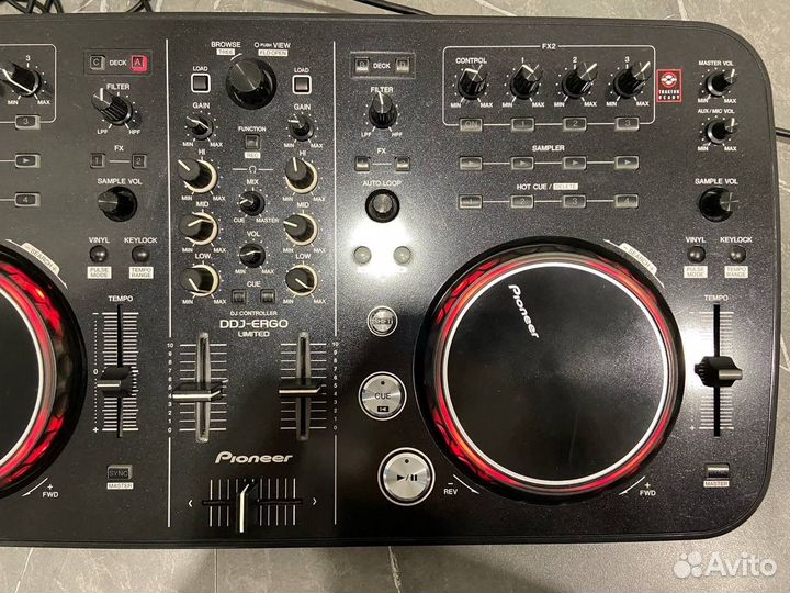 Dj контроллер pioneer ddj ergo