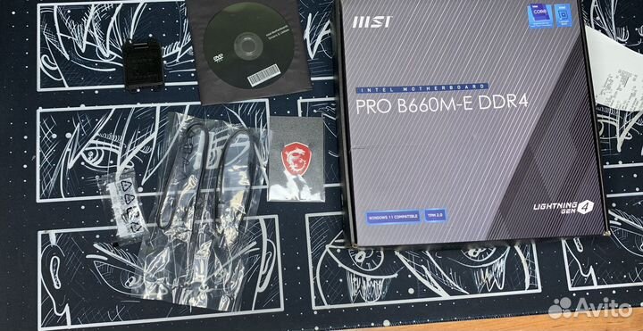 Мат.плата Msi Pro B660M-E