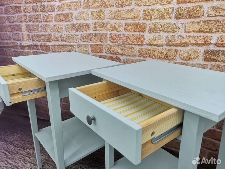 Тумбочка IKEA хемнэс, с полкой