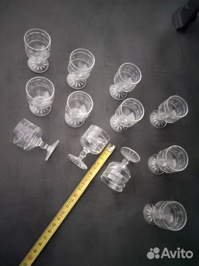 Рюмки хрусталь СССР 12шт