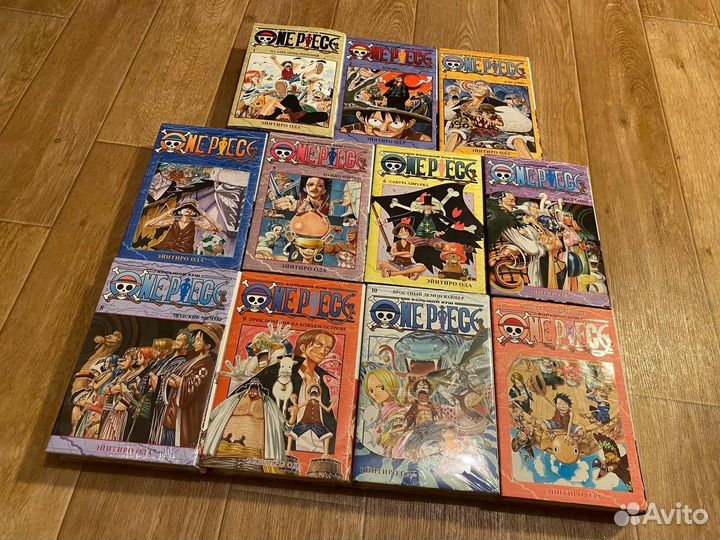Манга One Piece. Набор книг тома 1 - 11
