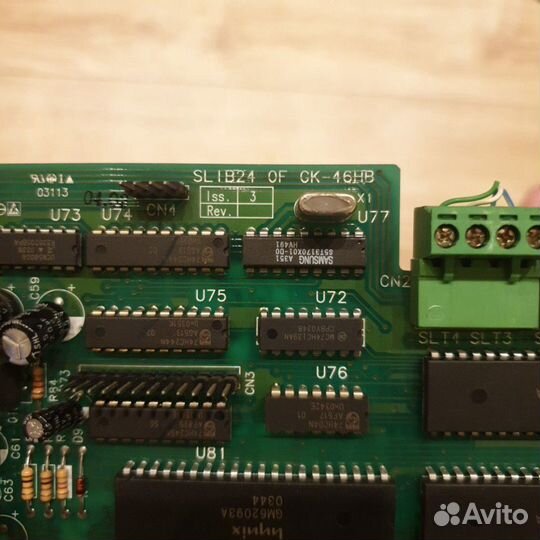 Платы slib24, slib8, cob для атс LG GHX-46