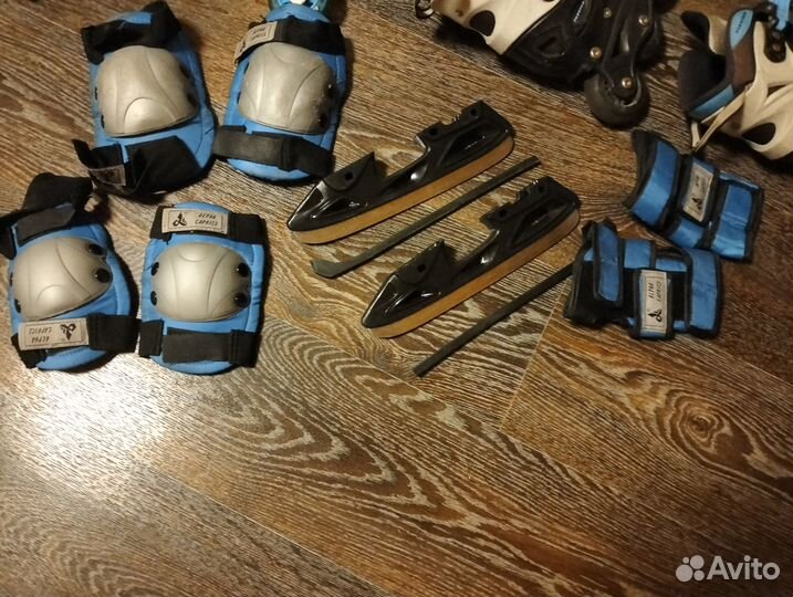 Продам детские роликовые коньки, размер 31-36