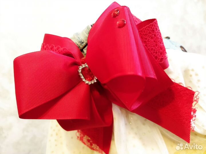 Школьные бантики ручной работы