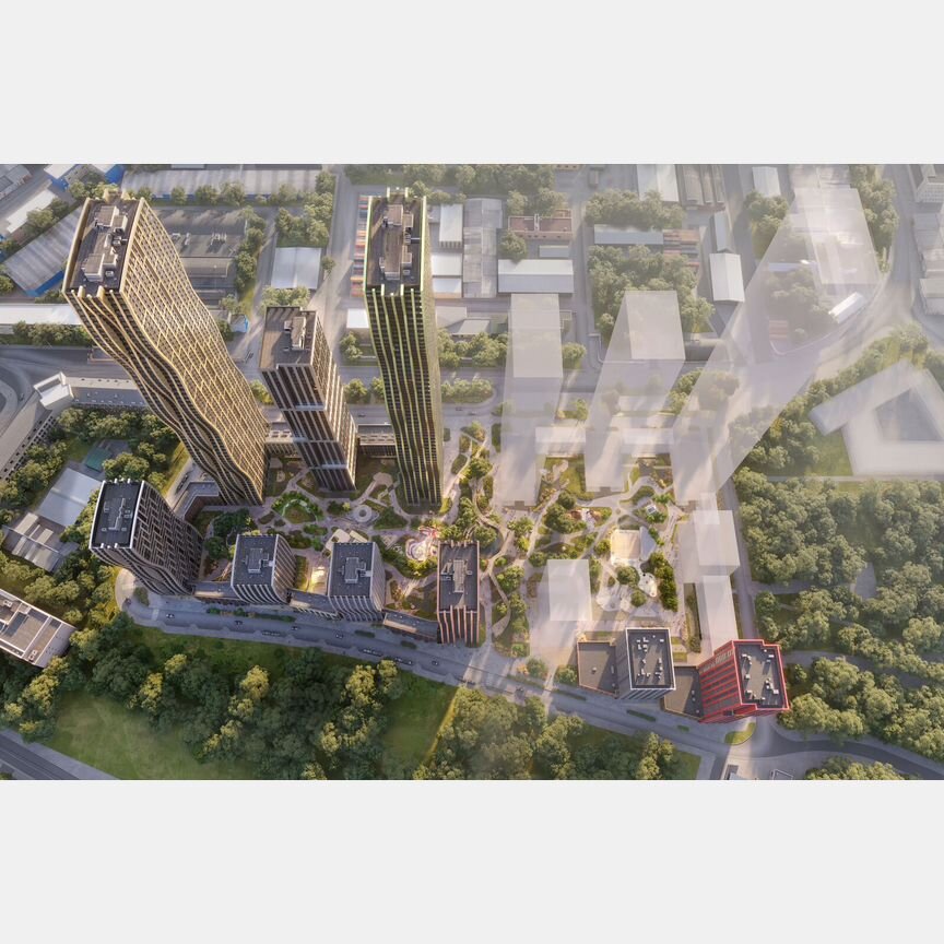 4-к. квартира, 77,9 м², 63/68 эт.