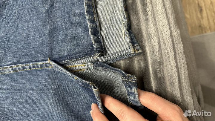 Юбка джинсовая макси