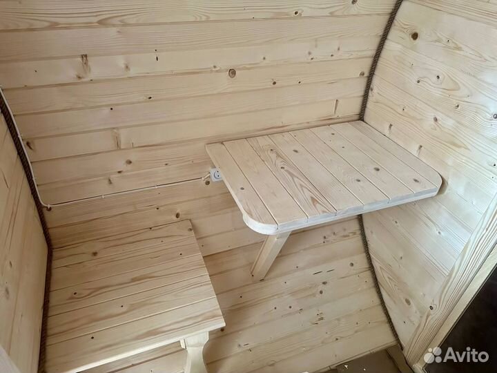 Баня бочка квадро овал