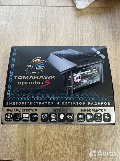 Радар детектор tomahawk apache s