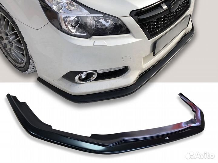 Передний сплиттер, губа Subaru Legacy BM/BR 12-15