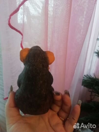Ватная игрушка фигурка