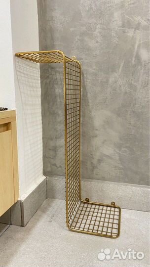 Svenshult IKEA Полка навесная золотая