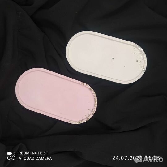 Ароматические свечи, гипсовый декор