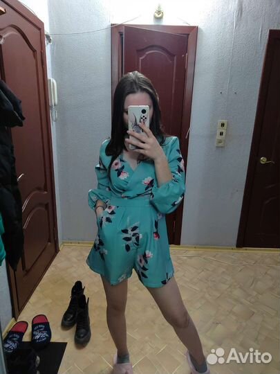 Комбинезон с шортами