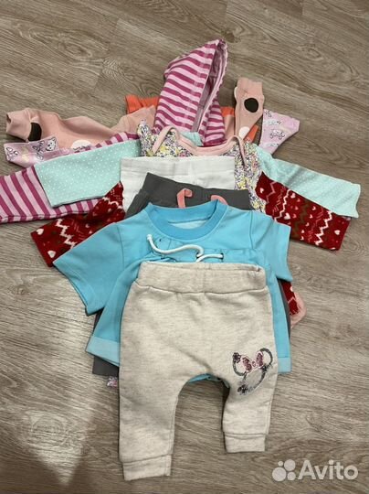 Пакет вещей для девочки 62-68