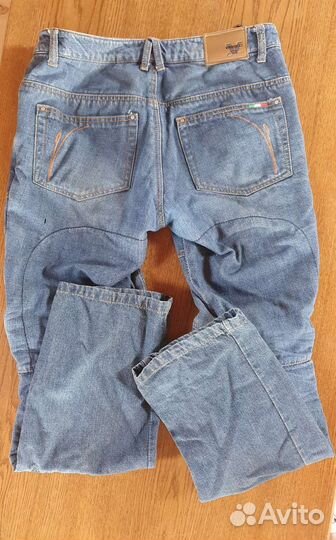 Мотоджинсы мужские