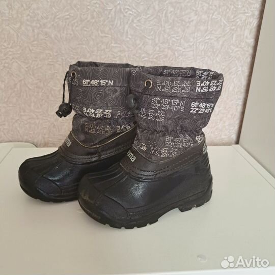 Сапоги резиновые демисезонные 25