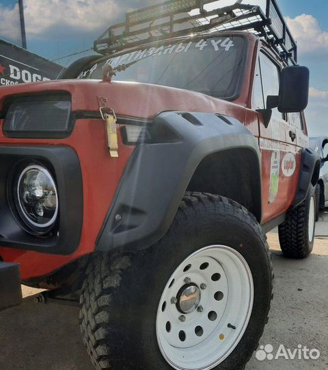 Расширители арок niva 3-дверная (максимальный рез)