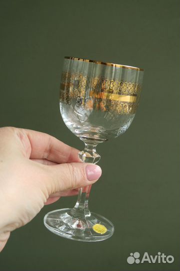 Бокалы для вина Богемия стекло СССР
