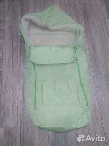 Детский тёплый конверт в коляску или санки