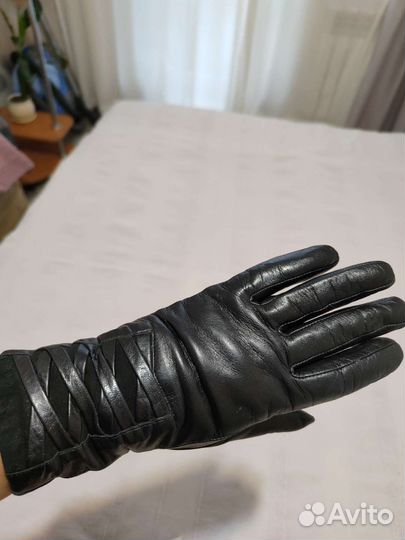 Перчатки кожаные зимние Ranna Isms