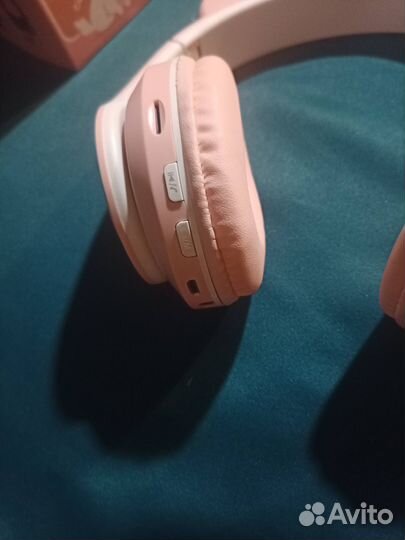 Беспроводные наушники с подсветкой,кошачьи ушки