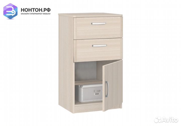Тумба комбинированная Лотос 2.04 софт / шимо светл