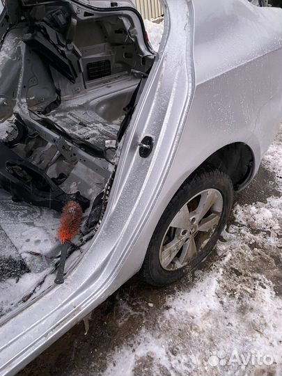 Skoda Octavia A7 задняя часть кузова