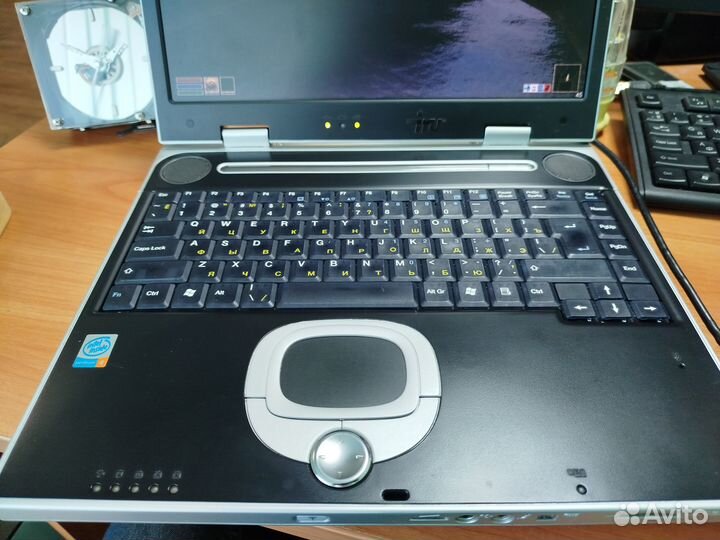 Ретро ноутбук iRU Brava 4115W
