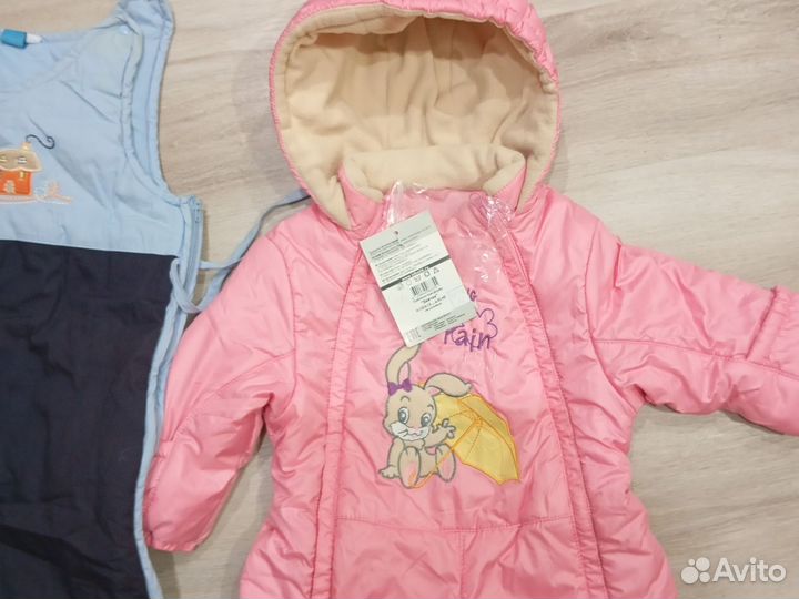 Пакет вещей, комбинезон девоч 80