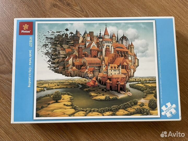 Паззлы Pintoo, пластиковые, 2000 и 1000 деталей