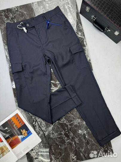 Брюки классические kiton L-4XL/ BC