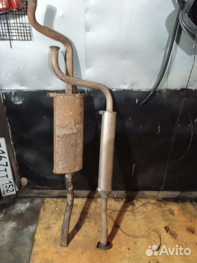 Глушитель ваз 2115