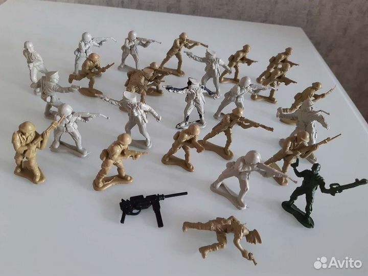 Набор солдатиков, набор фигурок рабочих