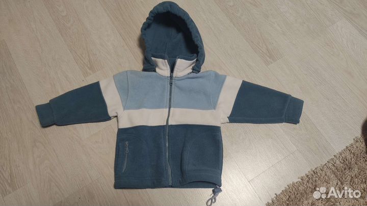 Кофта из толстого флиса на рост 104 см