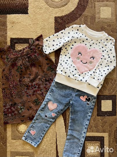 Вещи на девочку 92 размера